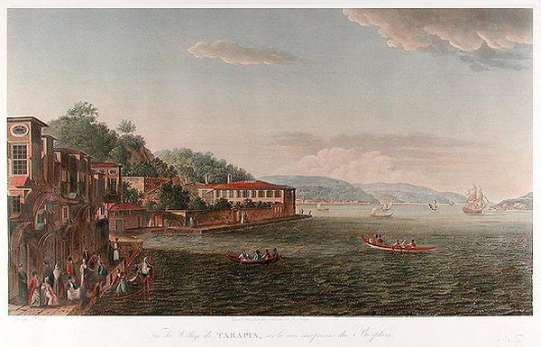 Pintura de Melling, do livro “Voyage pittoresque de Constantinople et des rives du Bosphore”