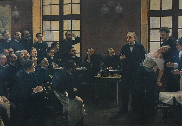 Une leçon clinique à la Salpêtrière - André Brouillet - 1887