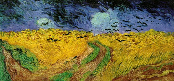 Campo de Trigo com Corvos (1890), de Vincent van Gogh